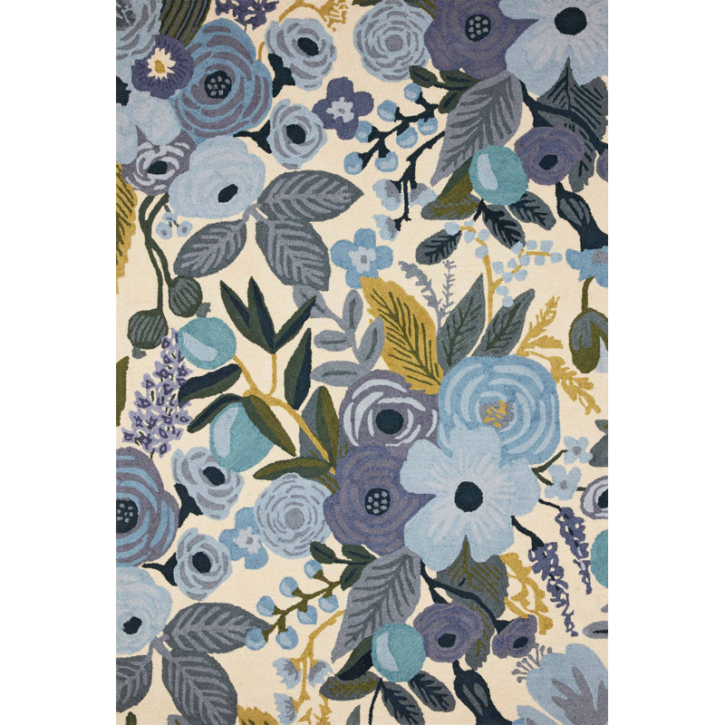 Rifle Paper Co. x Loloi Joie JOI01 Garden Party Cream Rug & Reviews